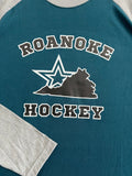 Roanoke Hockey teal/gray long sleeve