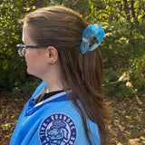 Blue Ice Hockey Goalie Mask